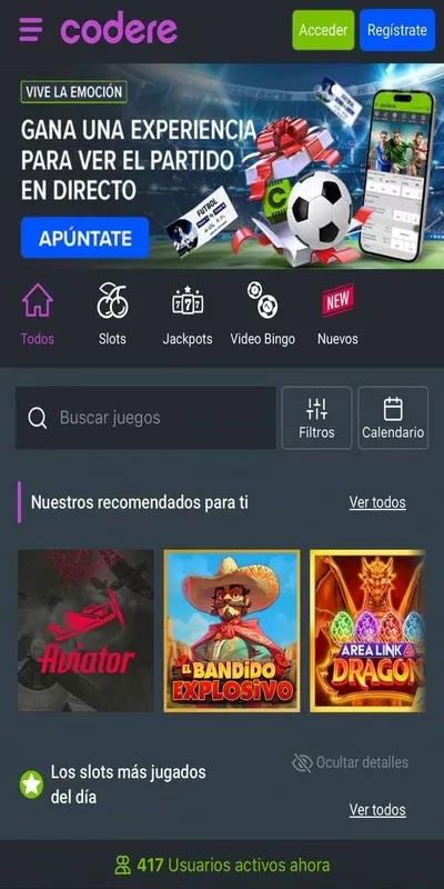 App Codere España