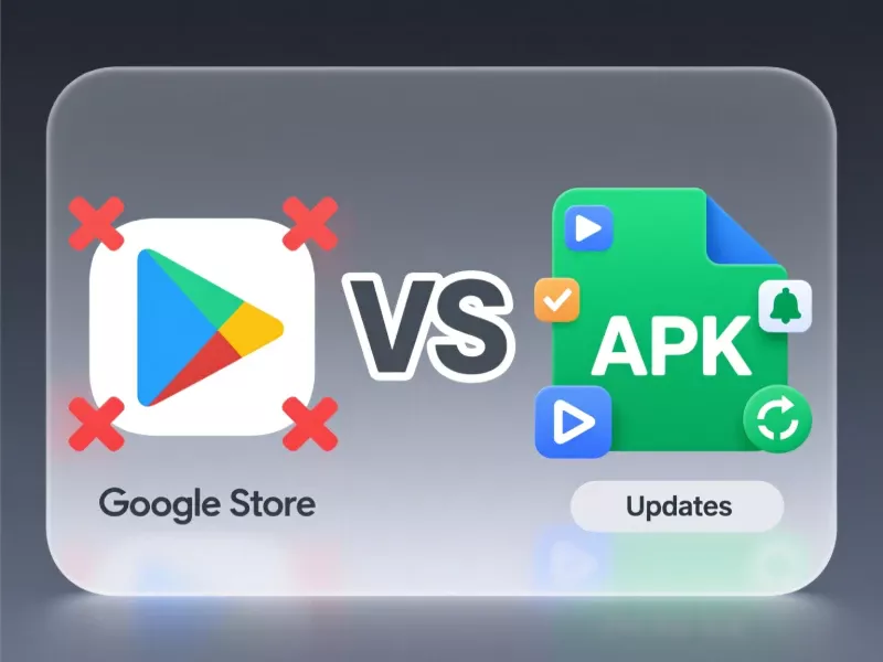 Comparación entre Google Play Store y descarga directa de APK para aplicaciones de apuestas
