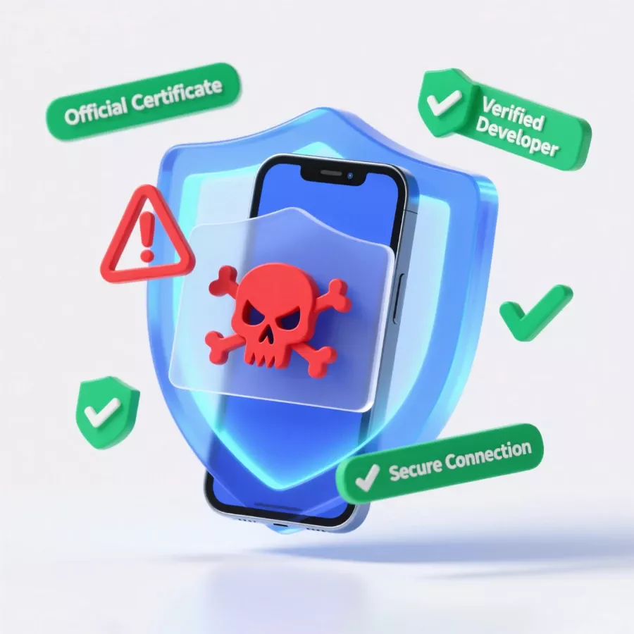 Protección y seguridad contra aplicaciones falsas y malware en dispositivos móviles